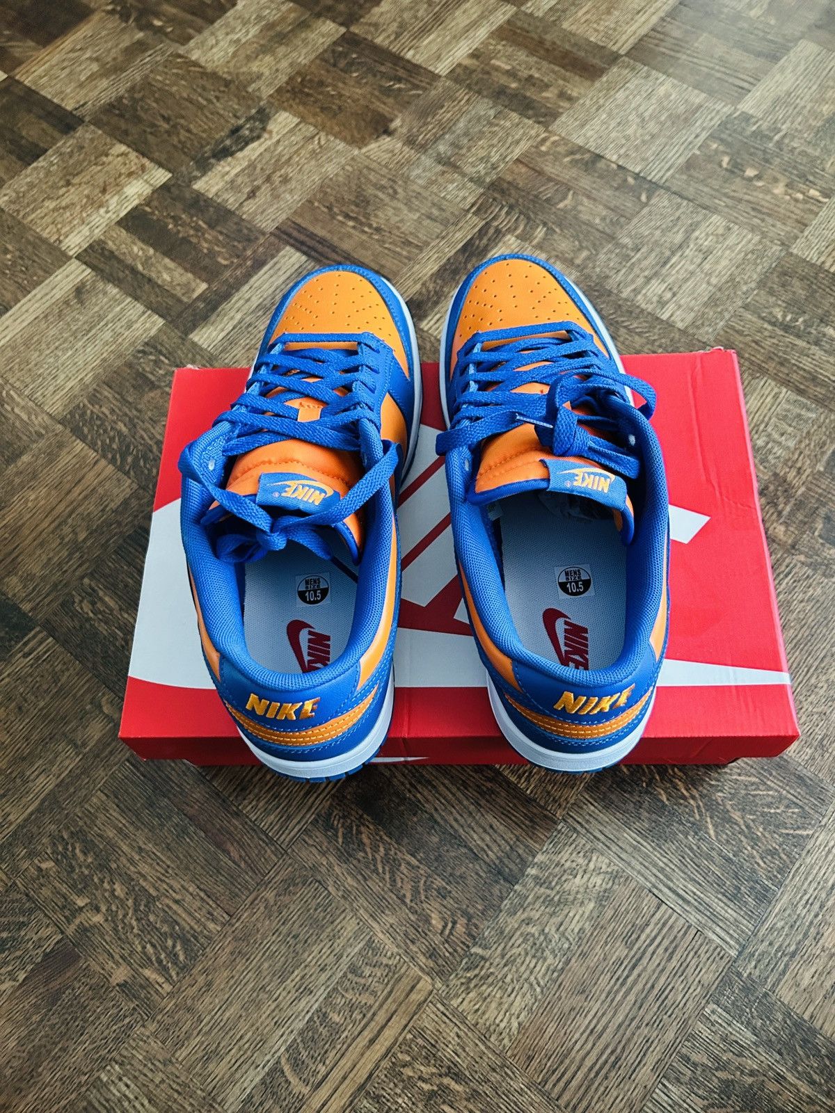 Nike Nike Dunk Low - Knicks - Blue/Orange. NEW Size US 10.5 / EU 43-44 - 4 Thumbnail