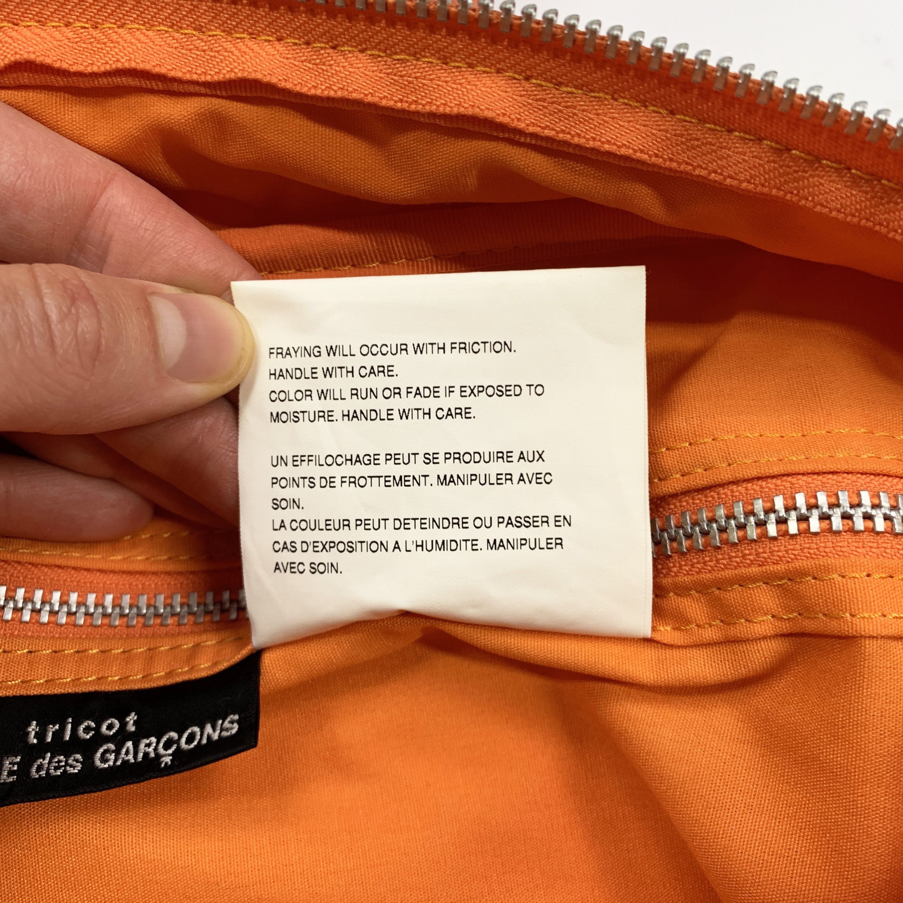 Comme des Garcons Vintage 90s Terry Cloth / Towel Top-Handle Bag Size ONE SIZE - 8 Thumbnail