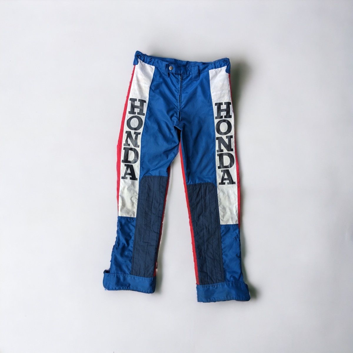 image of Honda Motorcross Suits Pants in Blue/Red/White, Men's (Size 32)
