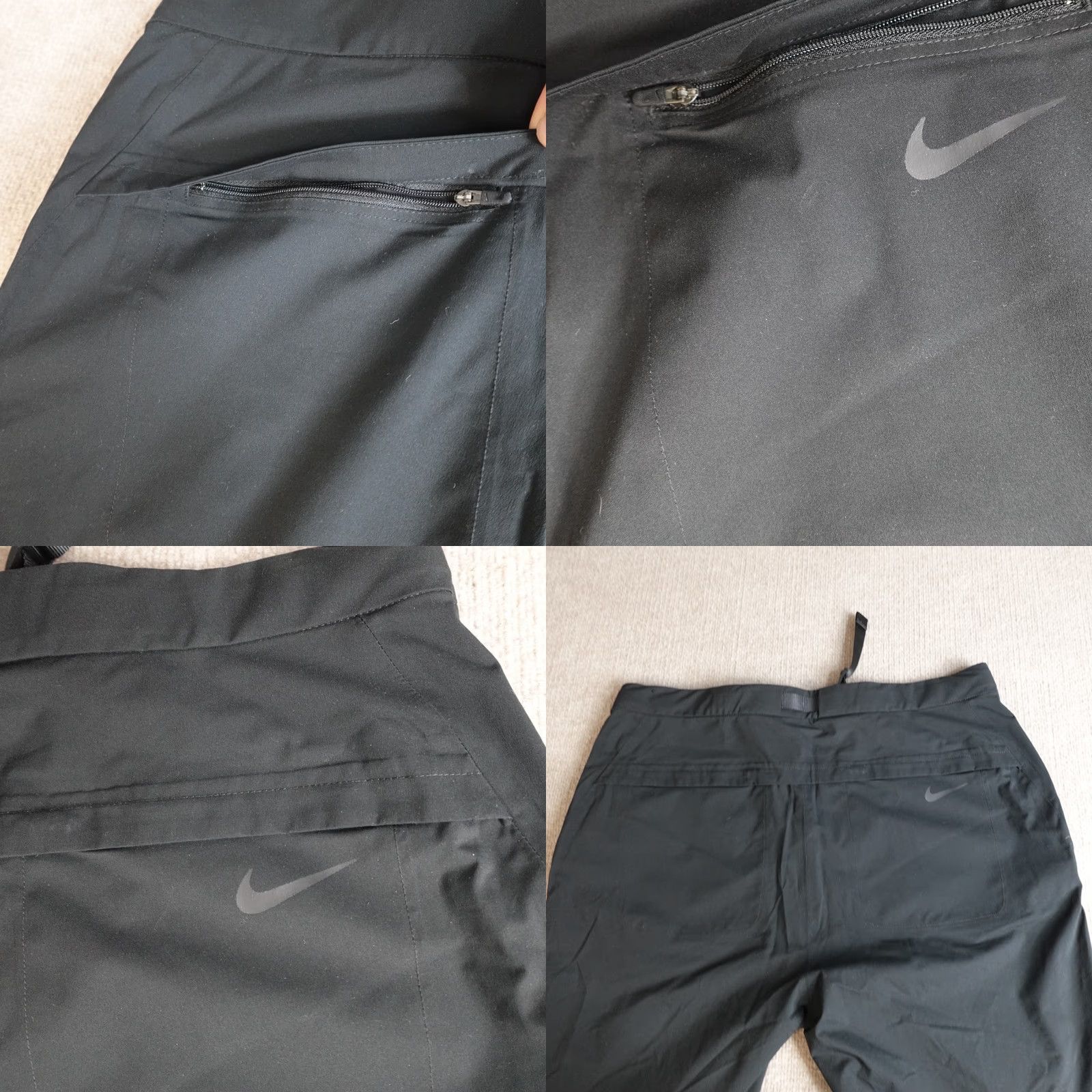 Nike Nike Mens Pants XL Black Hypershield Belted AH0440-010 Pants XL Black Nike Mens Belted Hypershield Jogger Style Casual Straight Leg Mens Size US 36 / EU 52 - 9 Thumbnail