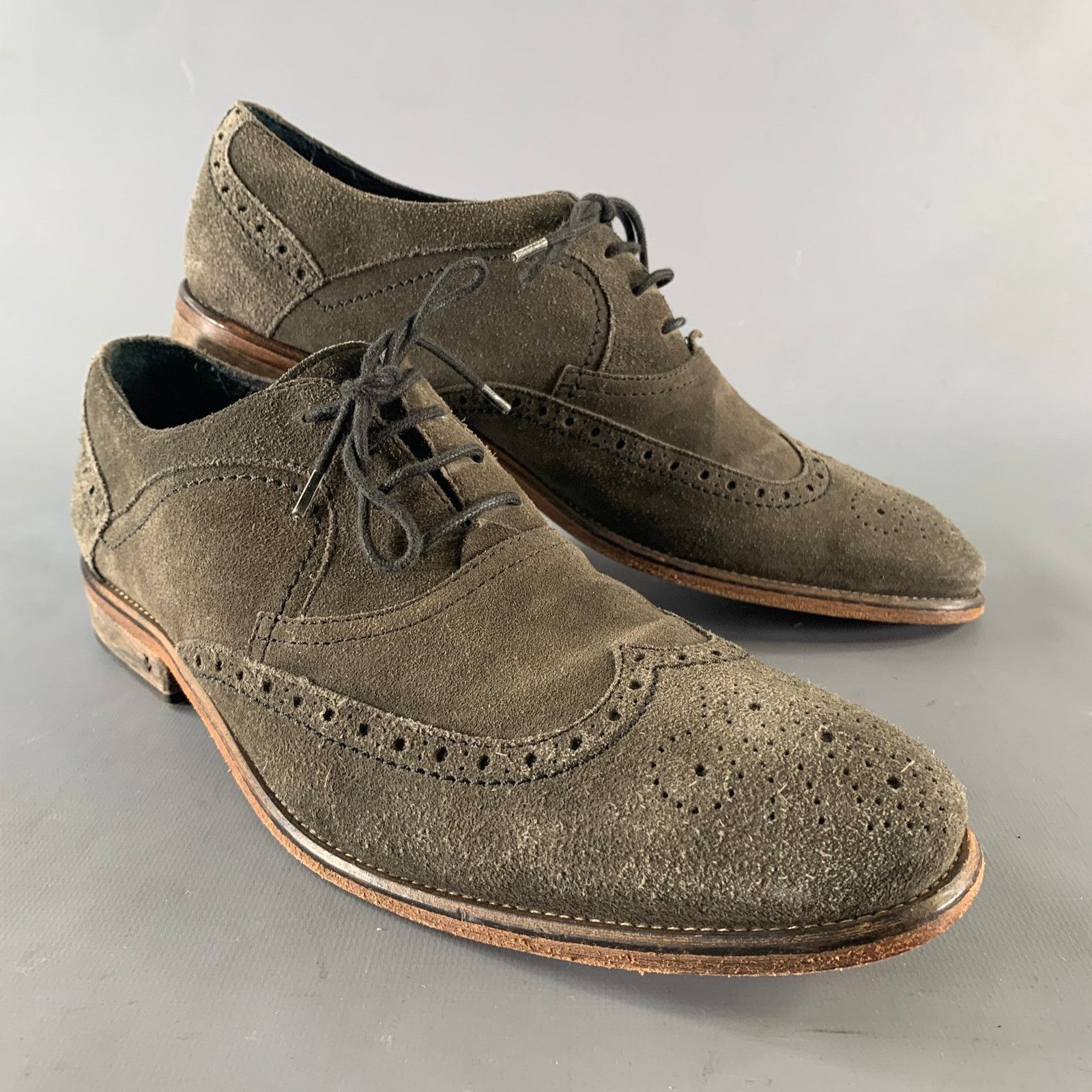 John Varvatos John Varvatos Sid Buck Saddle Oxford Dress  display picture 1