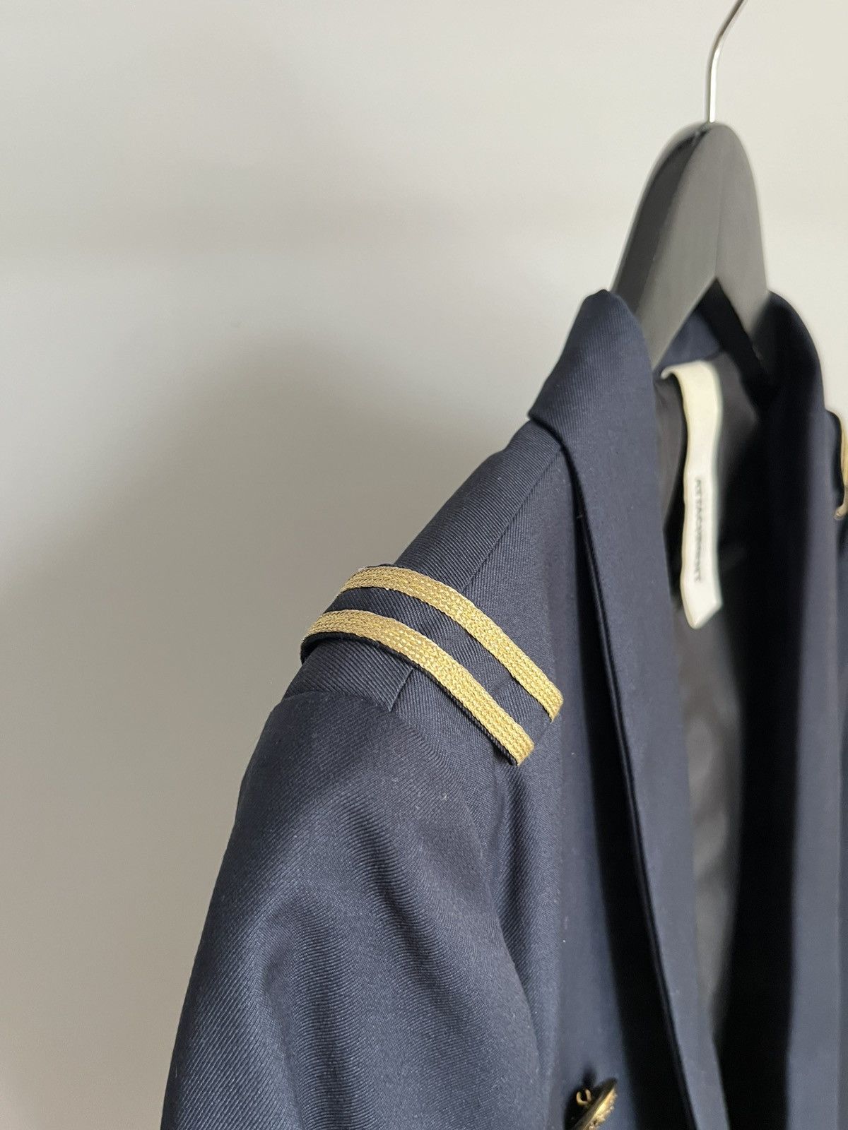 Attachment Super rare Attachment sailor wool blazer jacket Size 46R - 8 Thumbnail