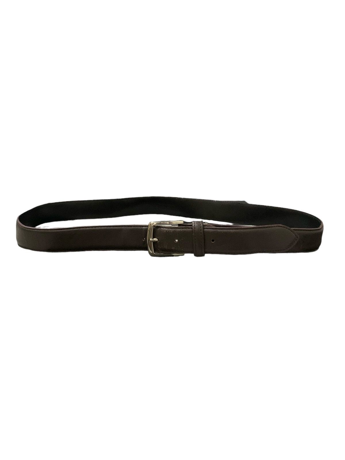 Kenzo Kenzo Dark Brown Leather Belt Size ONE SIZE - 5 Thumbnail