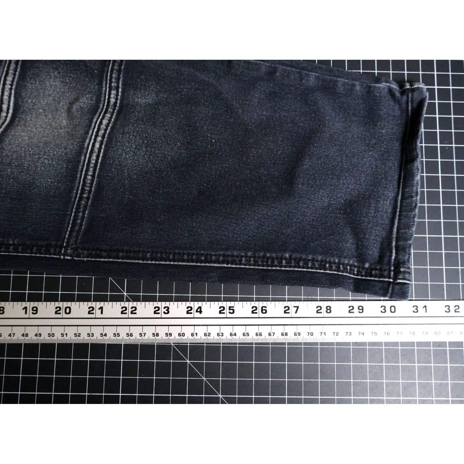 Akademiks VINTAGE Akademiks Jeans Men's 36 x 32 Black Denim Tapered Biker Low Rise Y2K VTG - 90s Grunge USA Mens Jeans Size US 36 / EU 52 - 6 Thumbnail