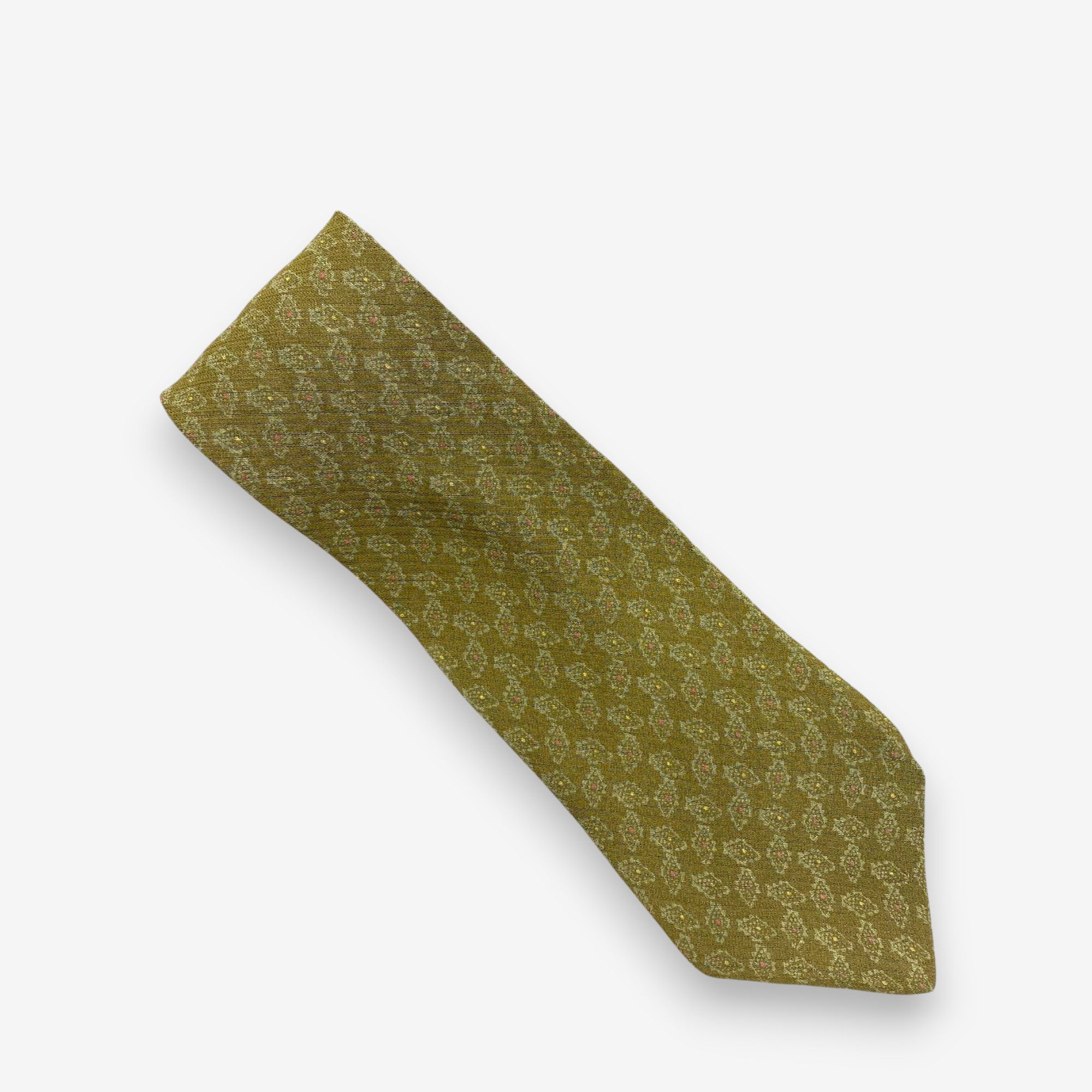 Giorgio Armani Vintage Giorgio Armani SILK Necktie Cravate Pure Silk Size ONE SIZE - 2 Thumbnail