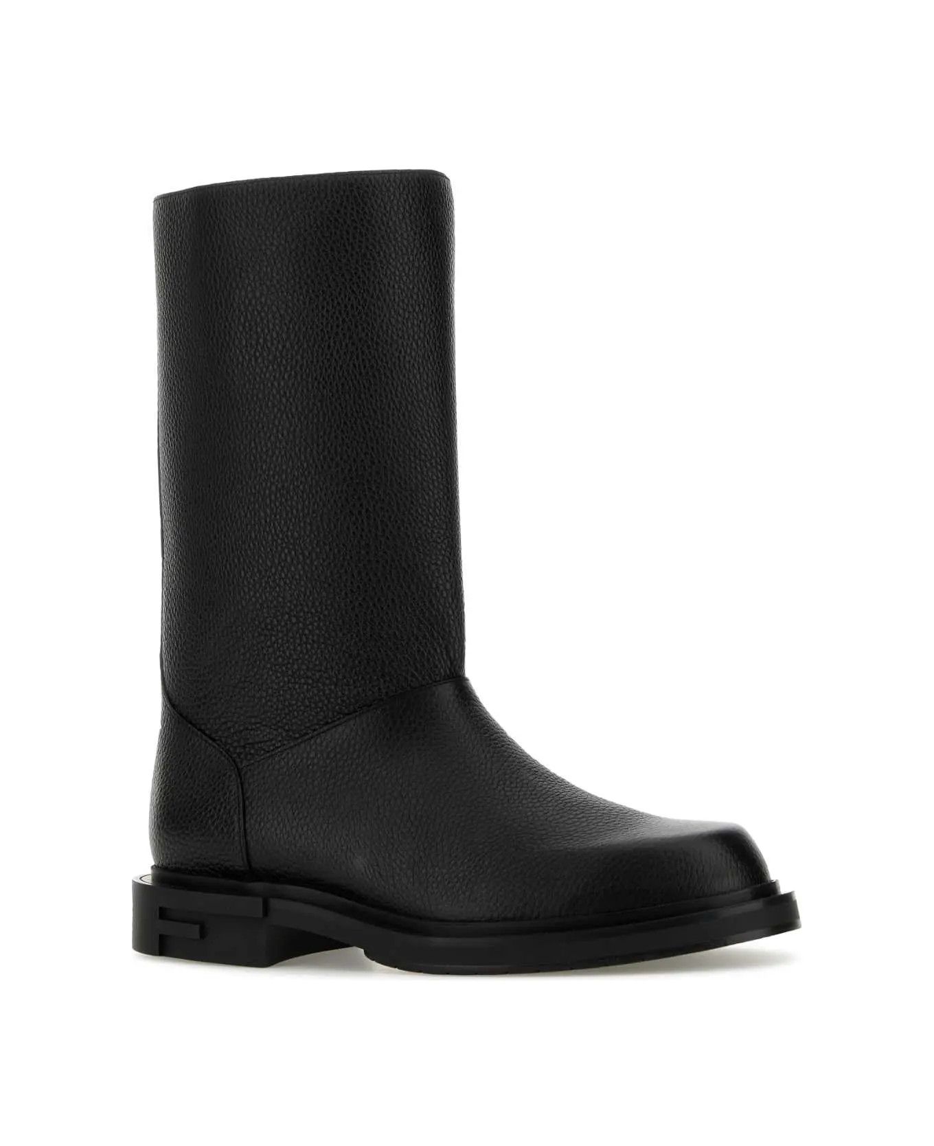 Fendi o1s1wg110226 Frame Boots in Black Size US 11 / EU 44 - 2 Thumbnail