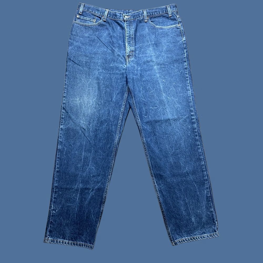 Levi's VTG LEVIS 901 Jeans Mens 42x32 Stonewashed Relaxed Straight Leg 2001 Distressed Blue Denim 100% Cotton Size US 42 / EU 58 - 1 Thumbnail