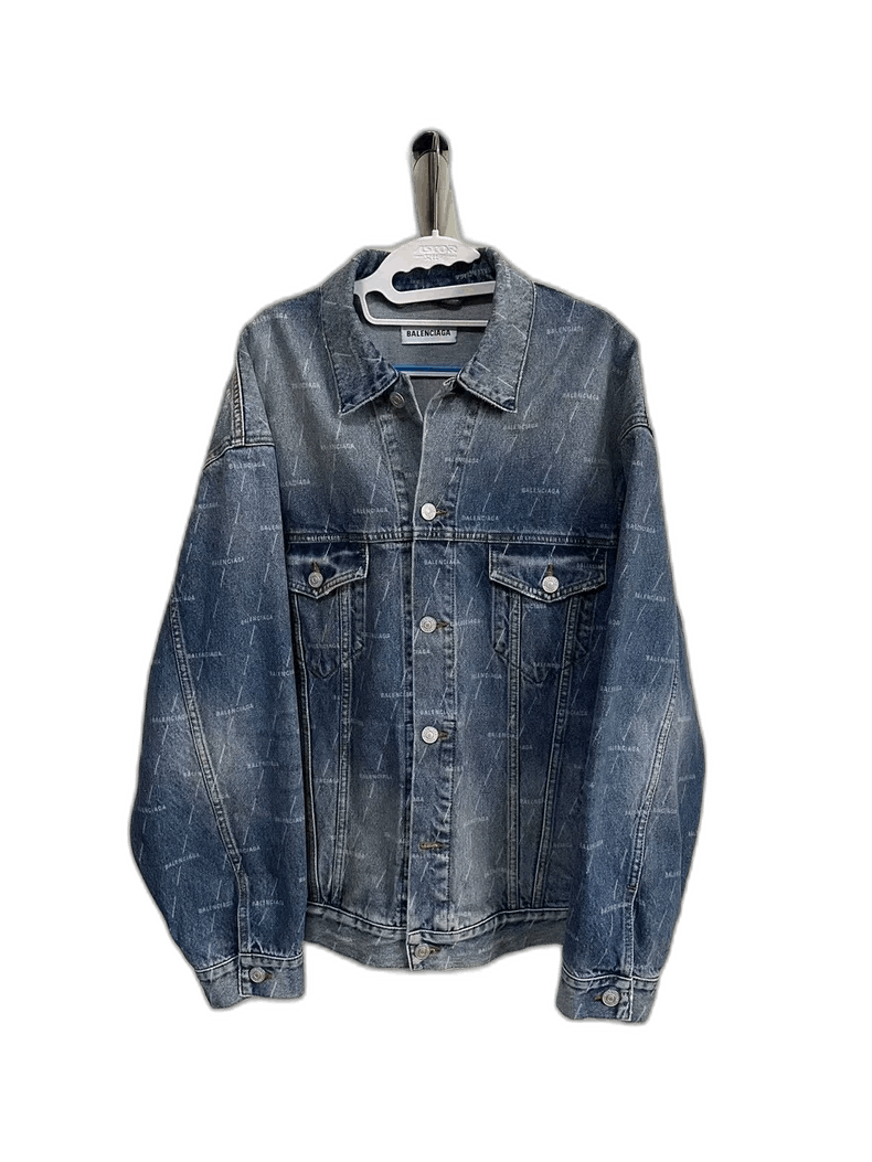 Balenciaga Balenciaga Denim Jacket Size 38 Size US L / EU 52-54 / 3 - 1 Thumbnail