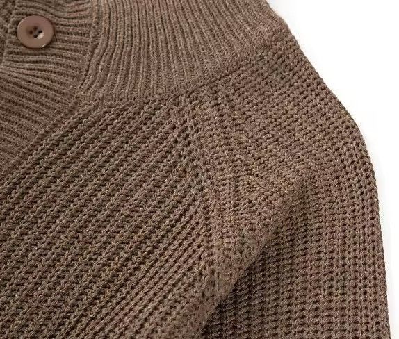 Japanese Brand Stylish Knitted Sweater Cardigans Jacket Size US XXL / EU 58 / 5 - 6 Thumbnail