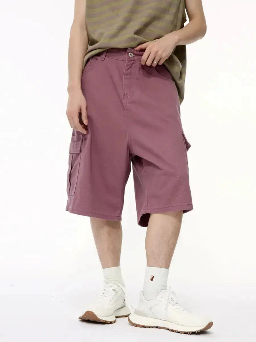 Japanese Brand Retro loose casual denim shorts Size US 32 / EU 48 - 1 Thumbnail