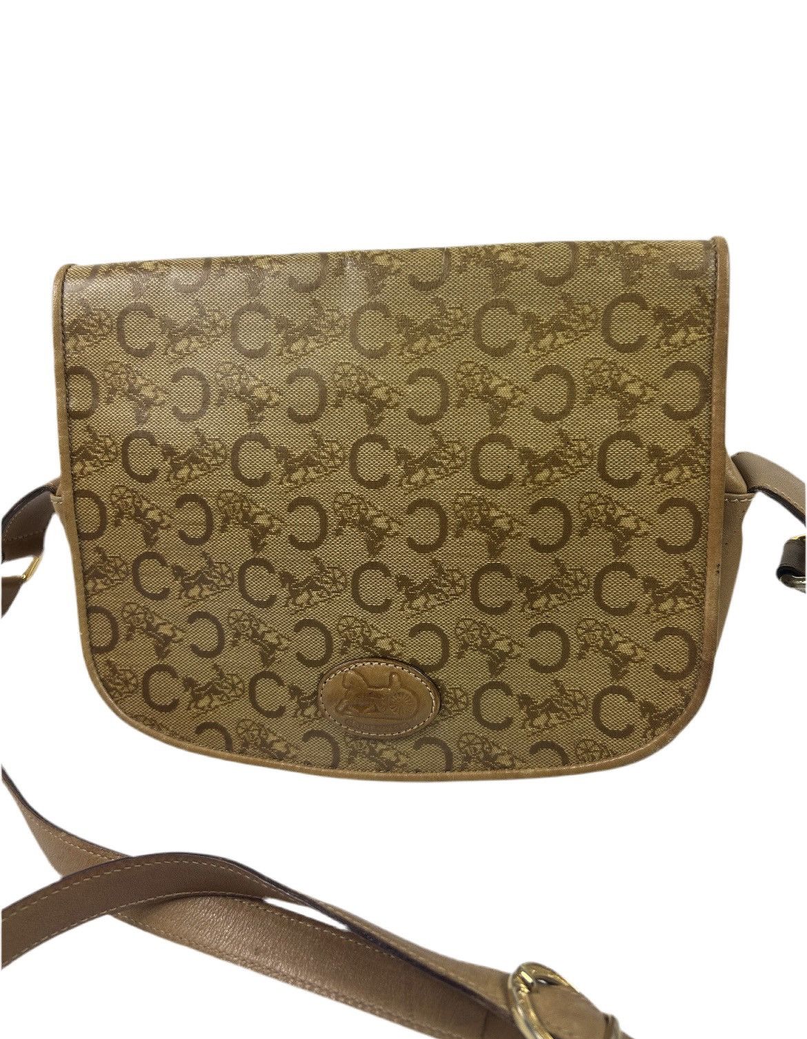 Celine Celine C Monogram Leather Crossbody Bag Size ONE SIZE - 2 Thumbnail