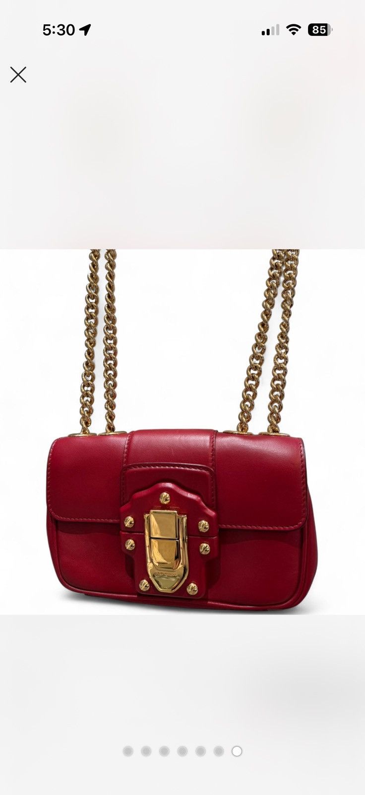 Dolce & Gabbana Dolce and Gabbana Lucia Shoulder Bag Size ONE SIZE - 5 Thumbnail