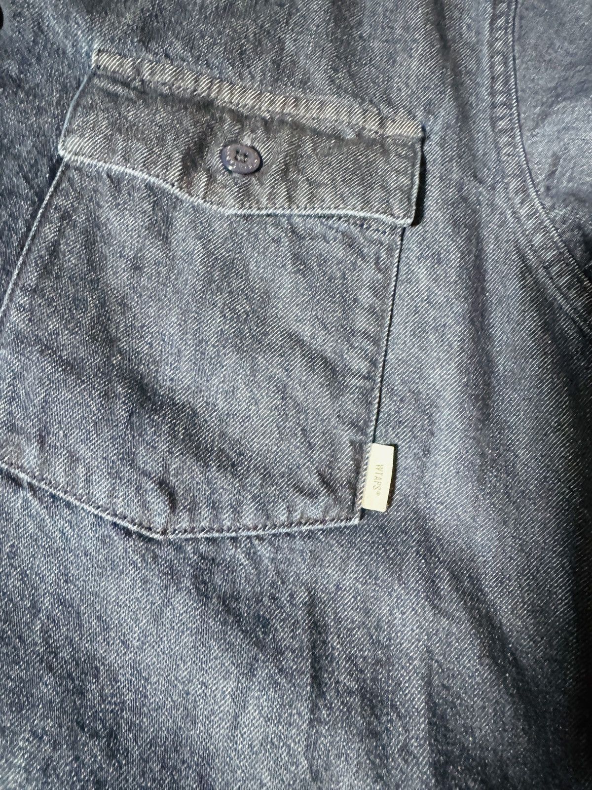 Wtaps CBW L/S Denim Shirt Indigo Size US S / EU 44-46 / 1 - 9 Thumbnail