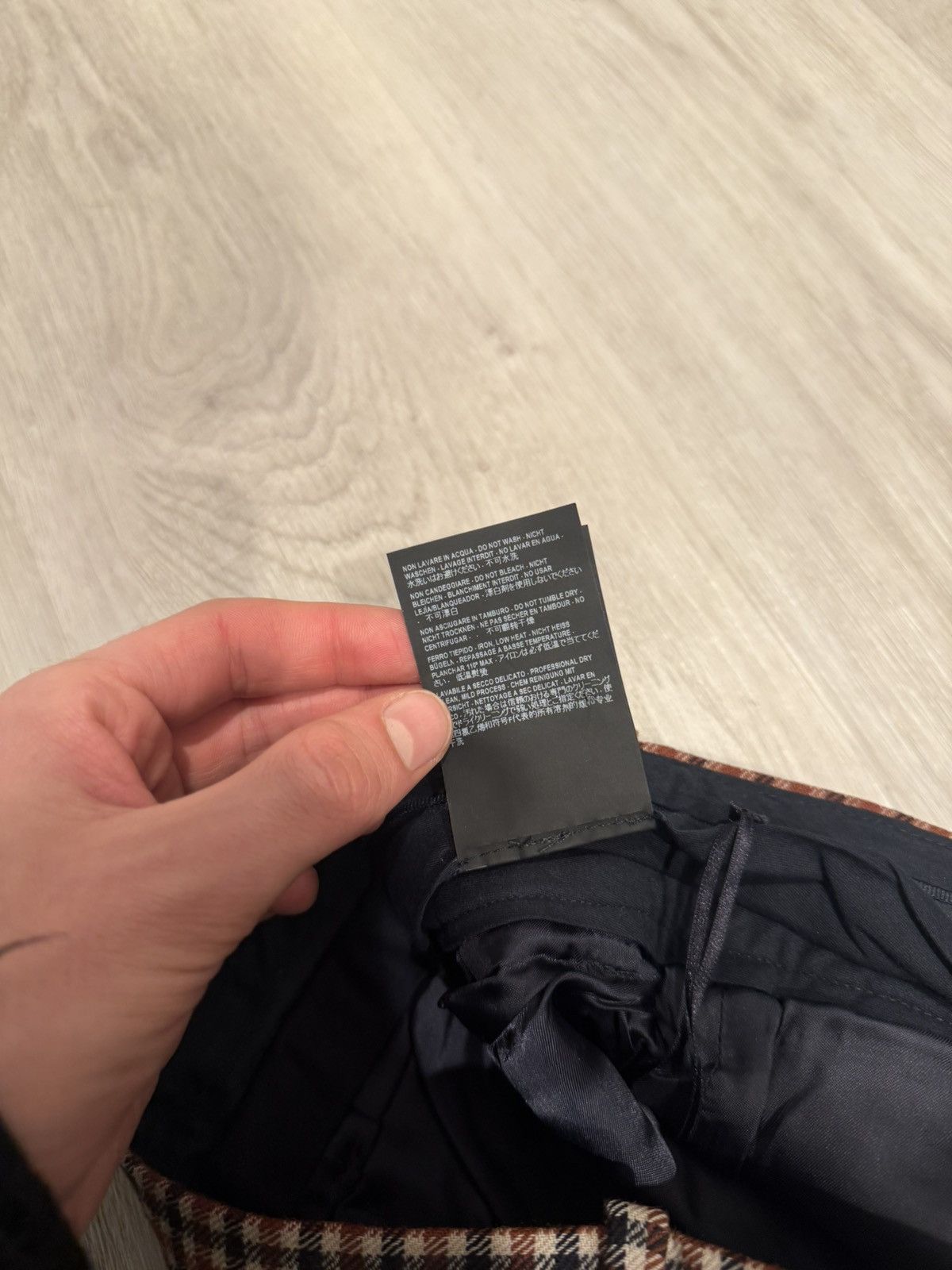 Balenciaga f/w 2019 wool plaid pants!! Size US 28 / EU 44 - 9 Thumbnail