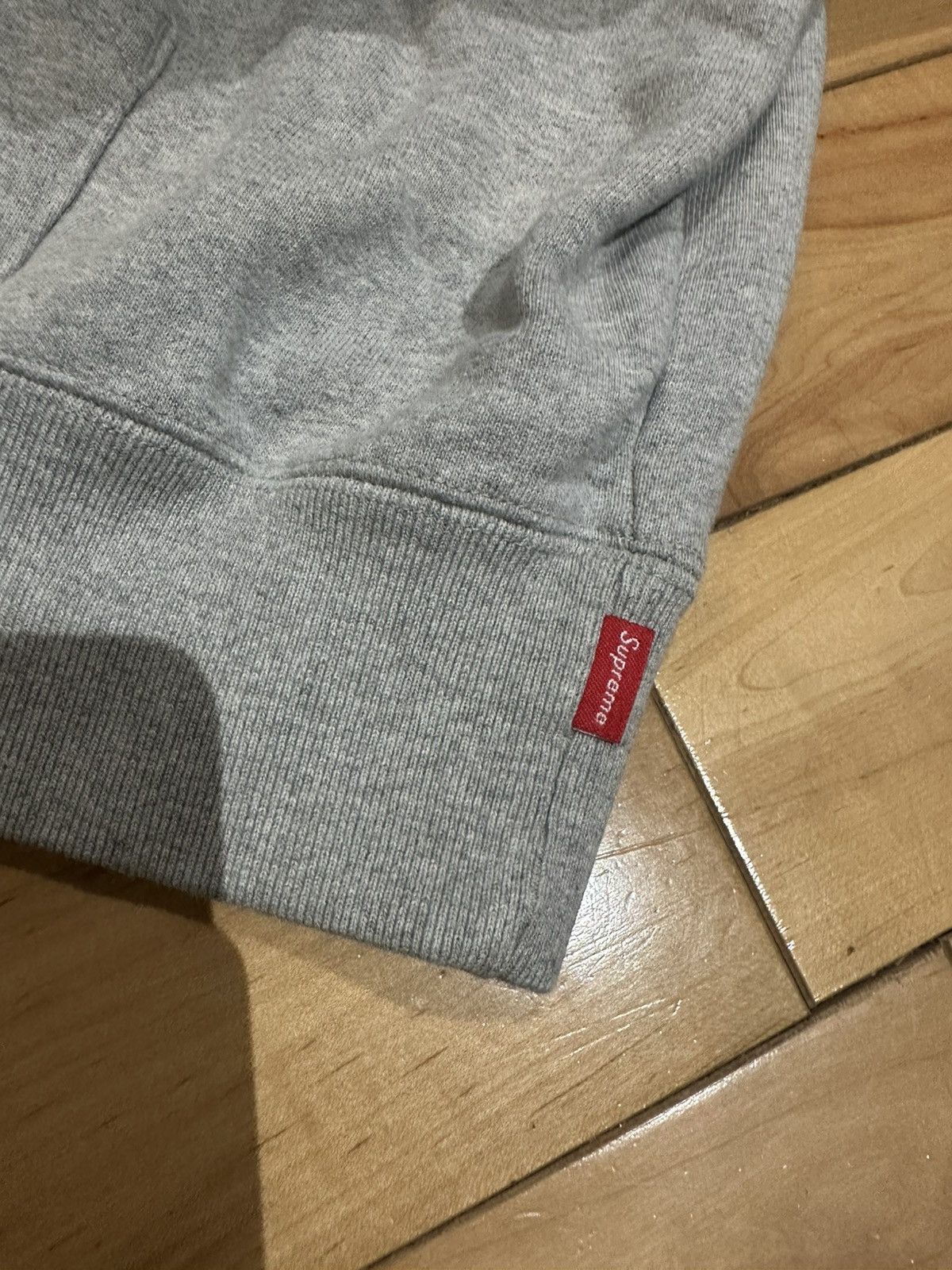 Supreme Heather Grey Handstyle Graffiti Chainstitch Pullover Hoodie Size US XXL / EU 58 / 5 - 5 Thumbnail