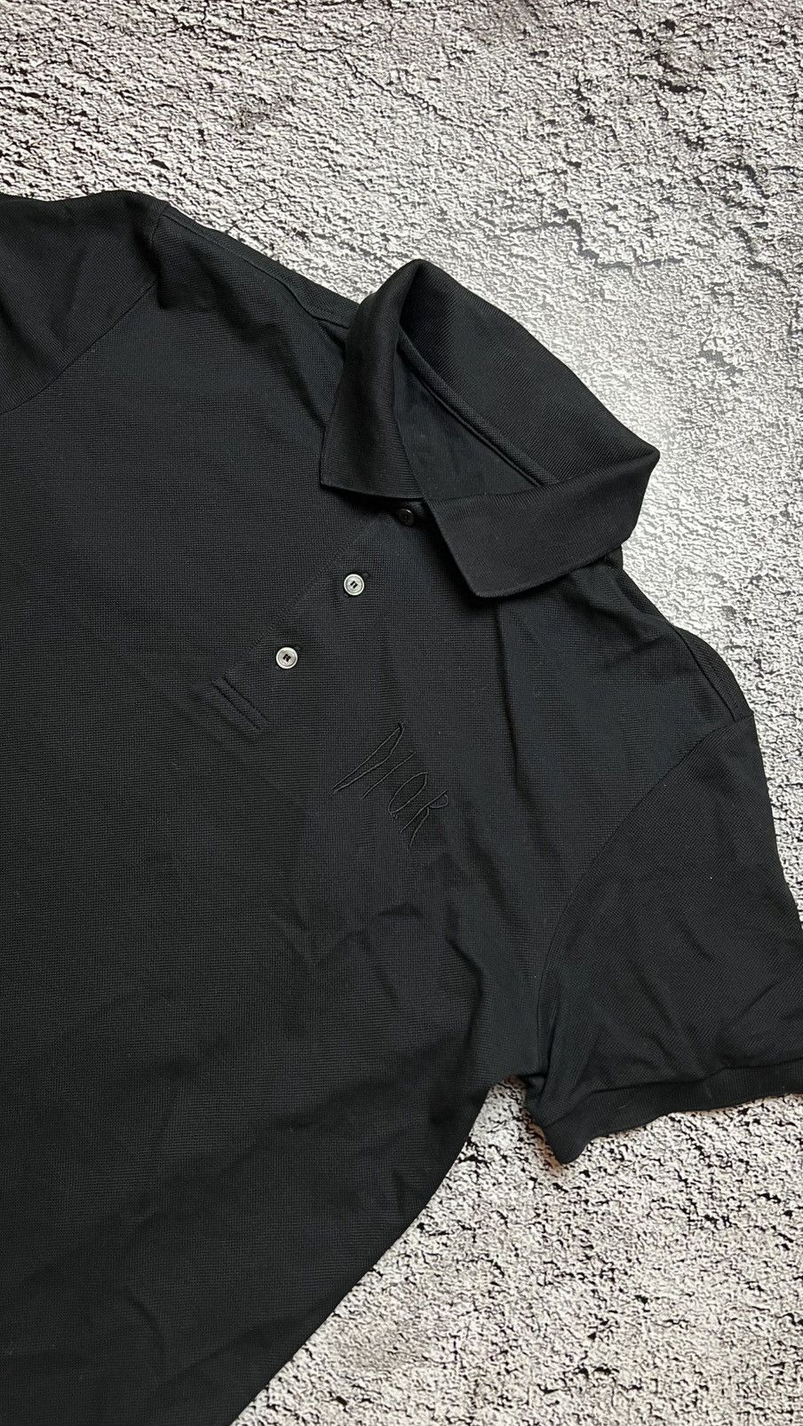 Dior Raymond Pettibon embriodered back patch polo shirt Size US S / EU 44-46 / 1 - 4 Thumbnail