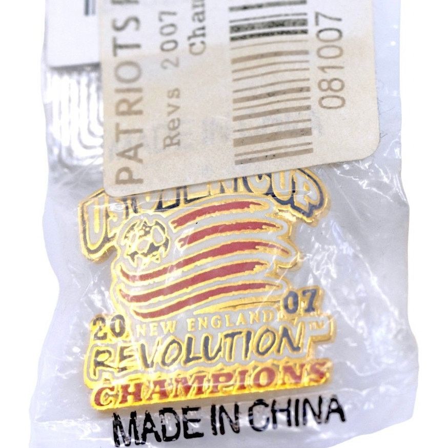 Other New England Revolution 2007 US Open Cup Champions Pin *NEW* Size ONE SIZE - 6 Thumbnail