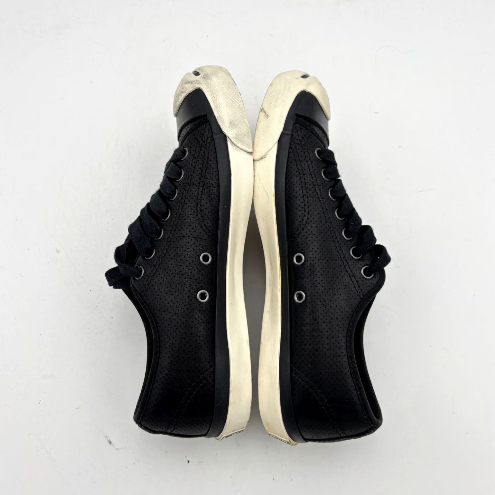 Converse Converse Jack Purcell John Varvatos Limited Edition Sneakers Leather Men 8.5 Black Mens Size US 9 / EU 42 - 7 Thumbnail