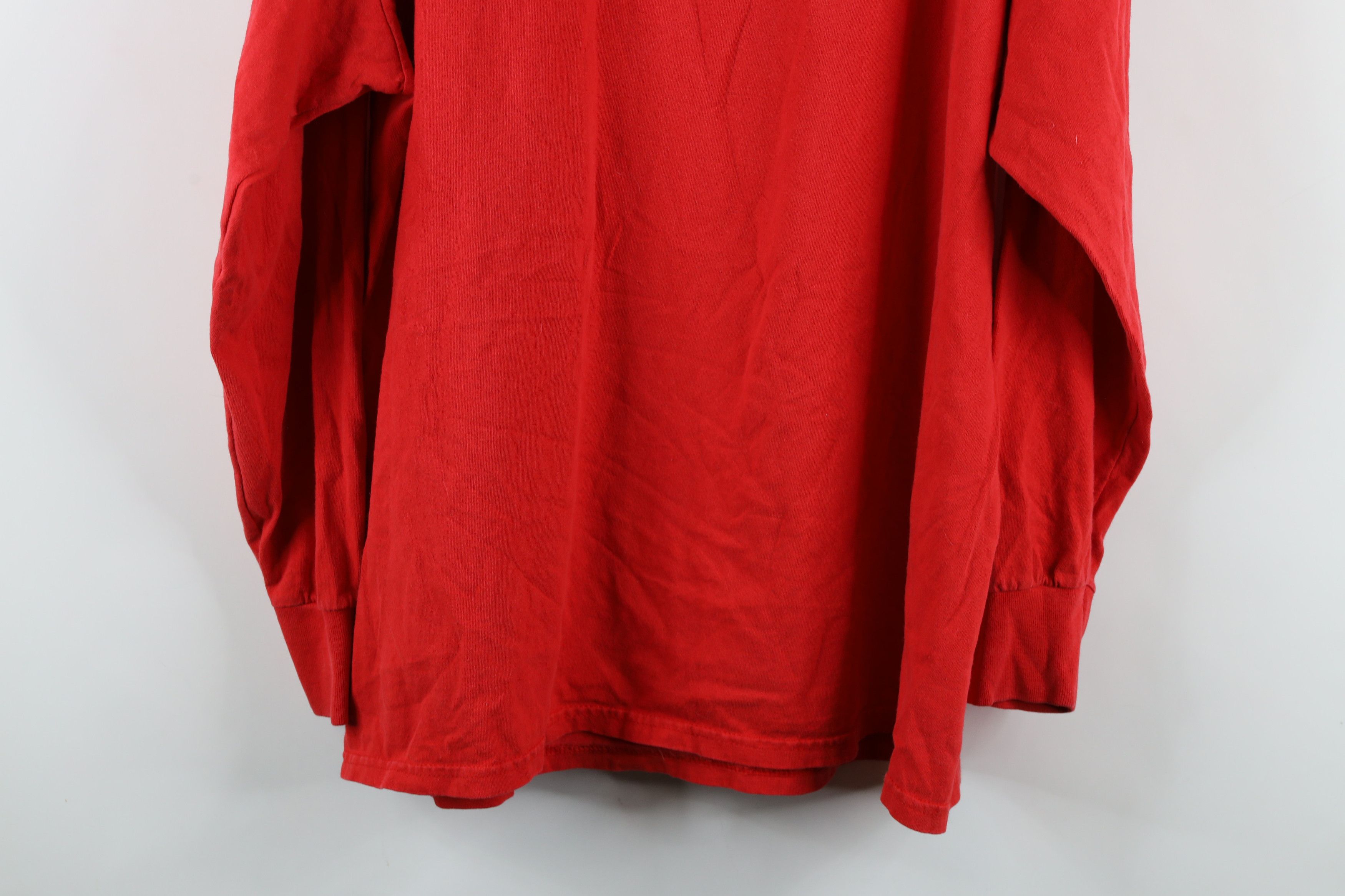 Majestic × Vintage Vintage Majestic Red Wings Hockey Long Sleeve T-Shirt Red Size US XL / EU 56 / 4 - 12 Thumbnail