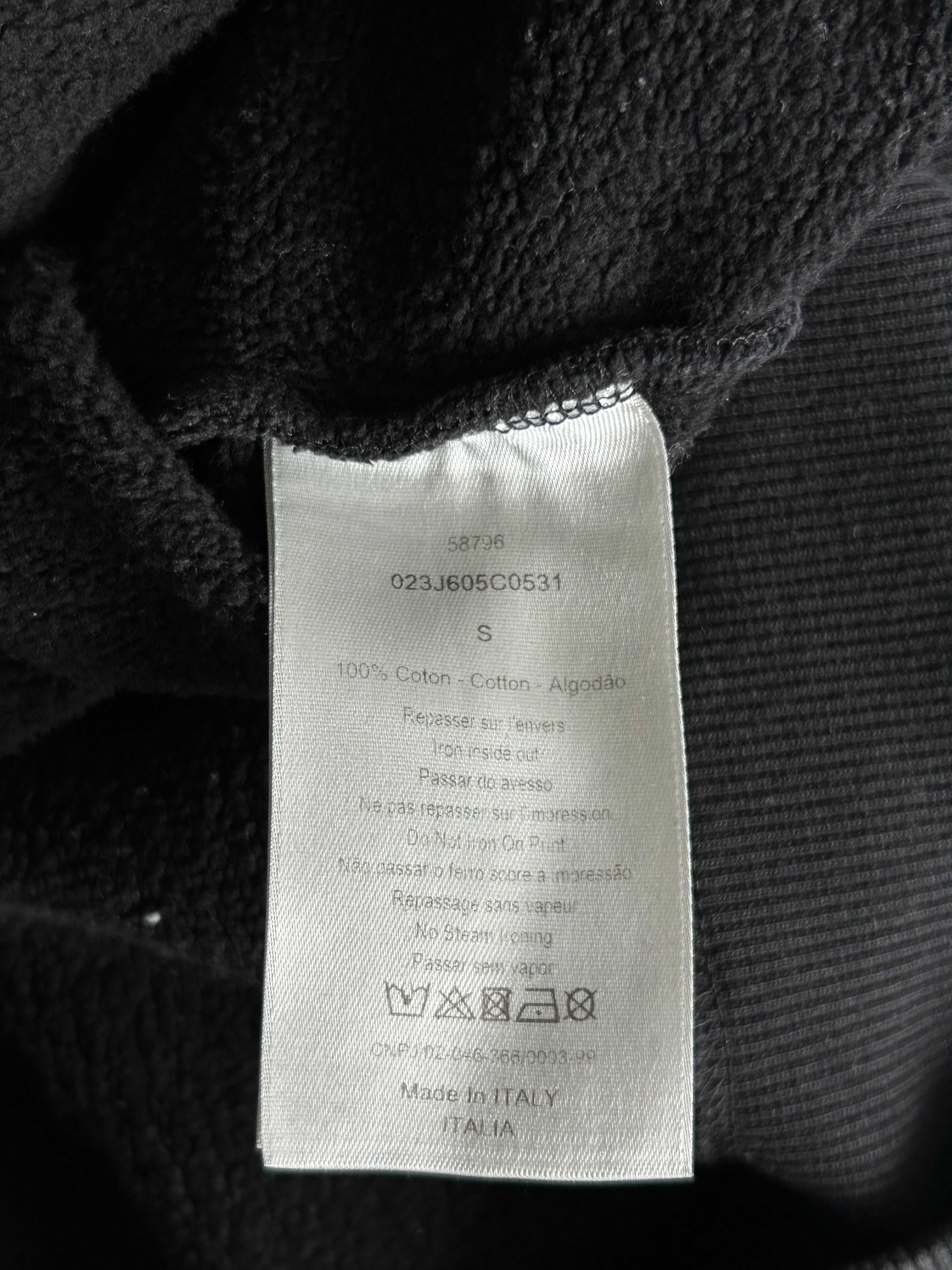 Dior Dior Daniel Arsham Black Logo Hoodie Size US S / EU 44-46 / 1 - 4 Thumbnail