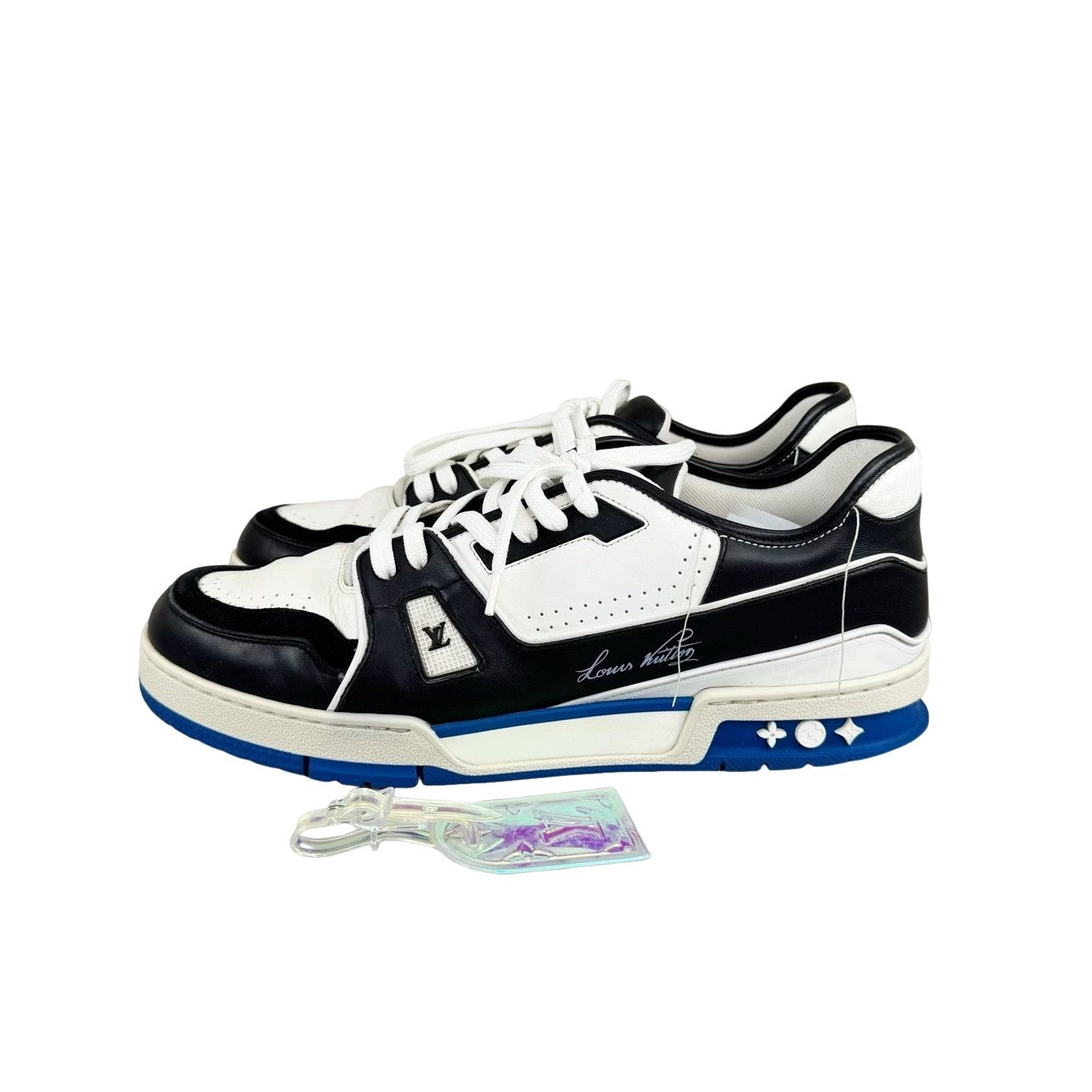 Louis Vuitton Louis Vuitton x Fragment Trainer Sneakers 11 Size US 11 / EU 44 - 1 Thumbnail