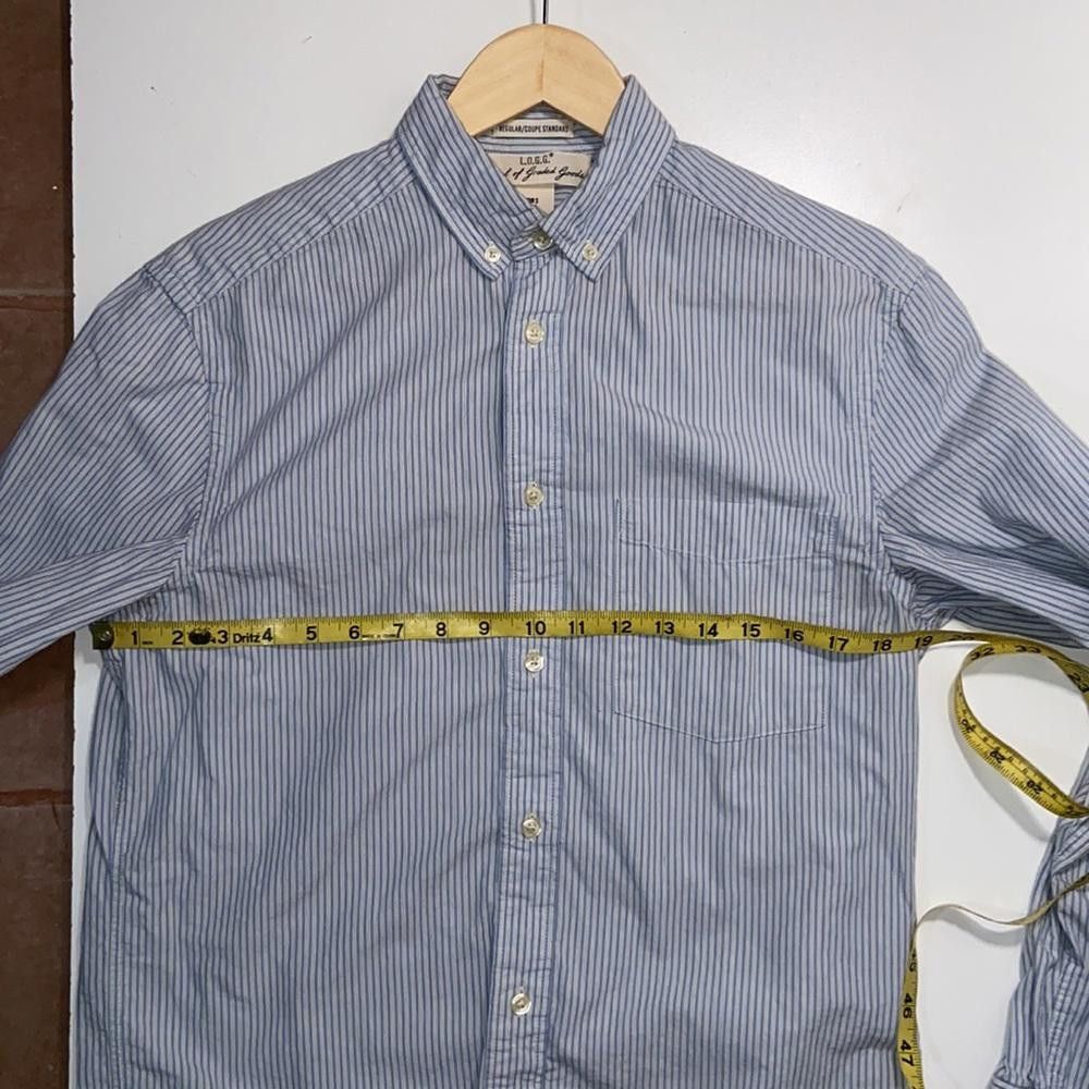 H&M H&M l Pinstripe Button Up Shirt Size Small Size 36R - 5 Thumbnail