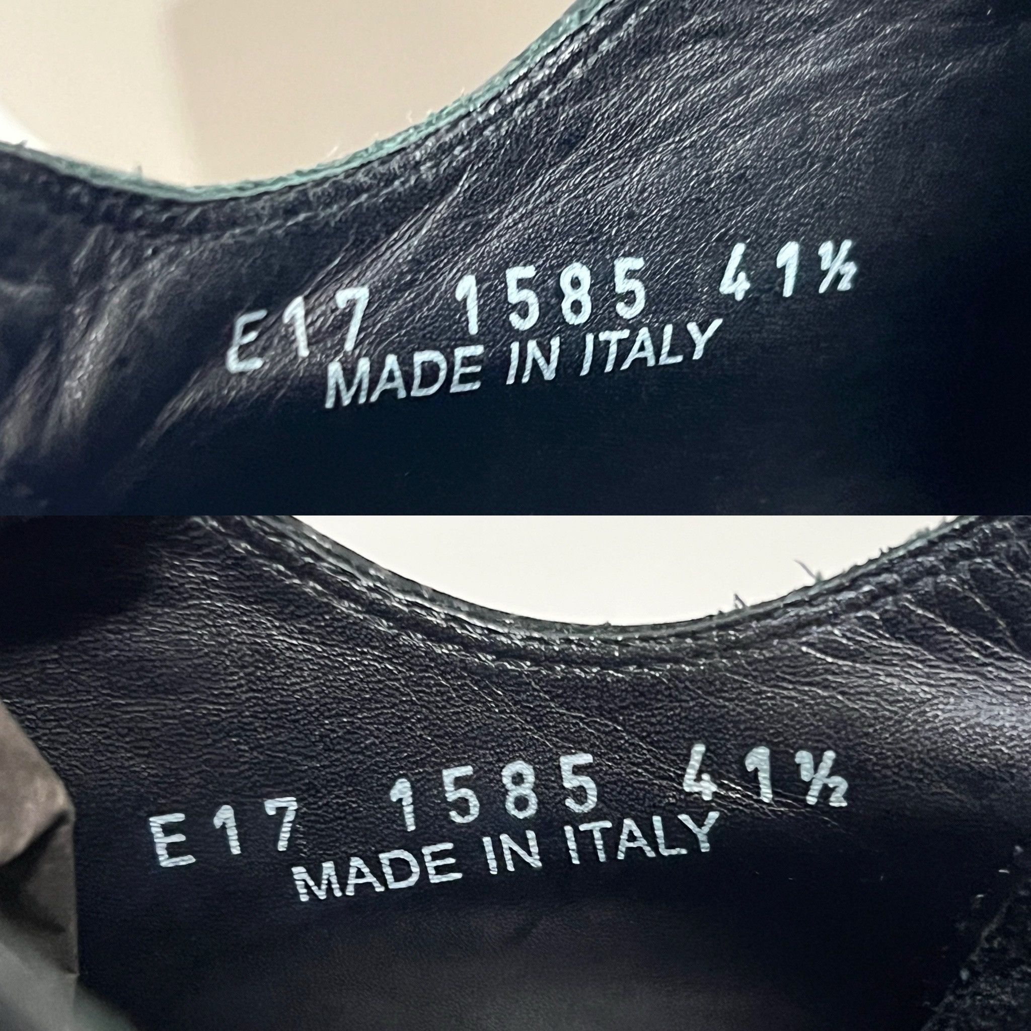 Rick Owens Rick Owens SS17 SCARPE IN PELLE LOW SNEAKERS BLACK/WB Size US 8.5 / EU 41-42 - 9 Thumbnail