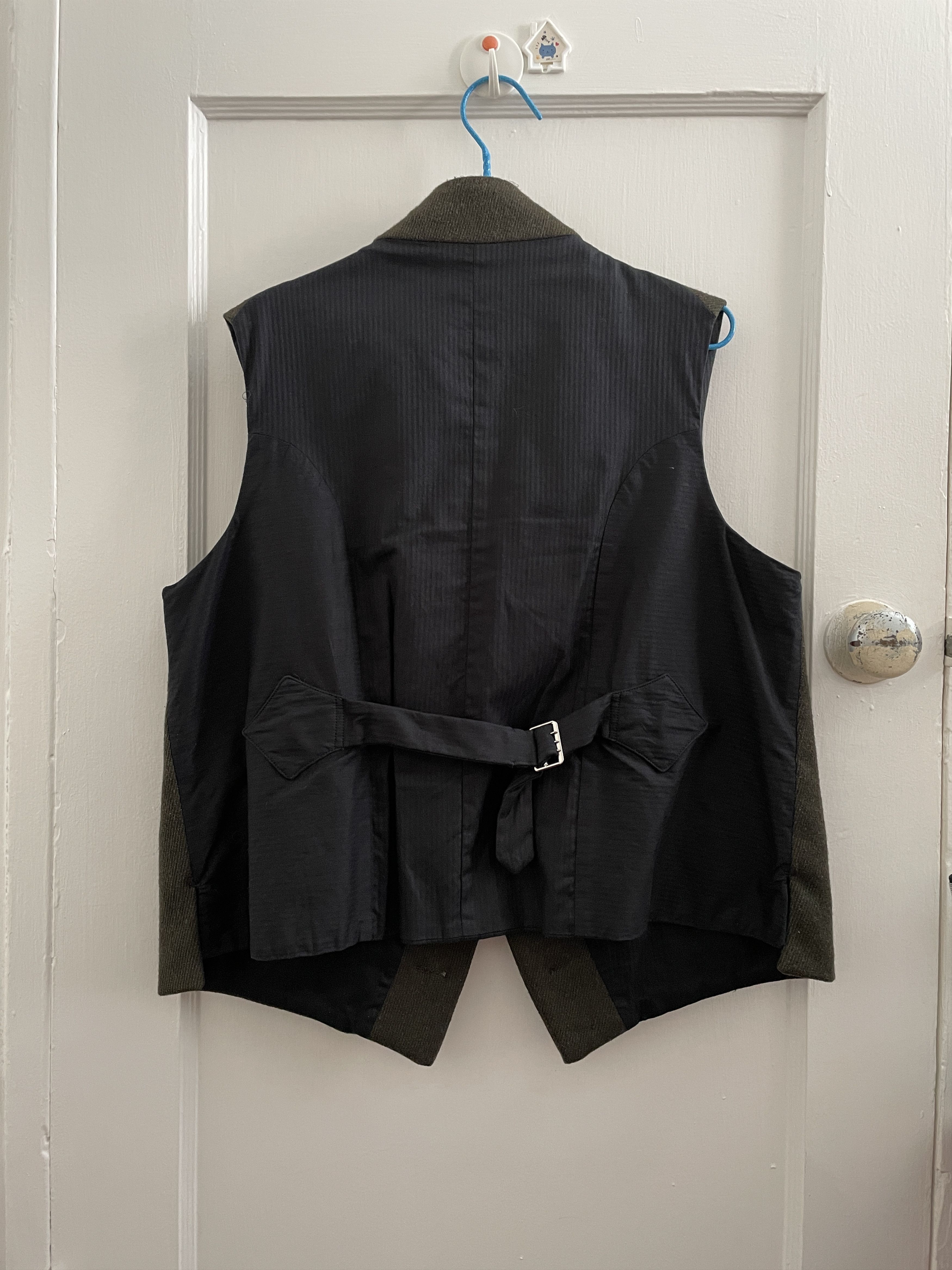 John Alexander Skelton Dark Olive Waistcoat Size US M / EU 48-50 / 2 - 2 Thumbnail