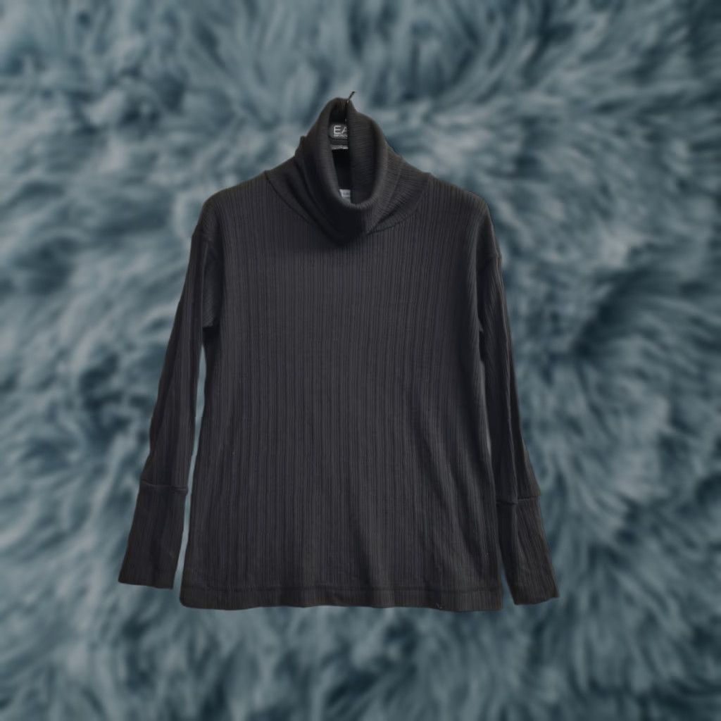 Vintage Susina Gray cowl neck tunic turtleneck sweater Size M Made In USA Long Sleeve Size M / US 6-8 / IT 42-44 - 1 Thumbnail