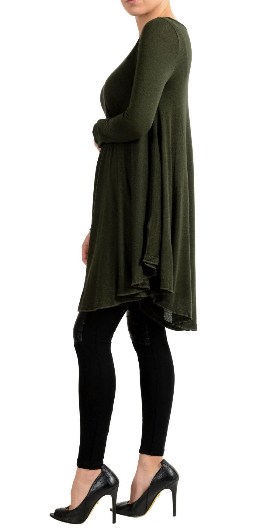 Maison Margiela Maison Margiela MM6 Draped Asymmetric Long Sleeve Dress M Size M / US 6-8 / IT 42-44 - 2 Thumbnail