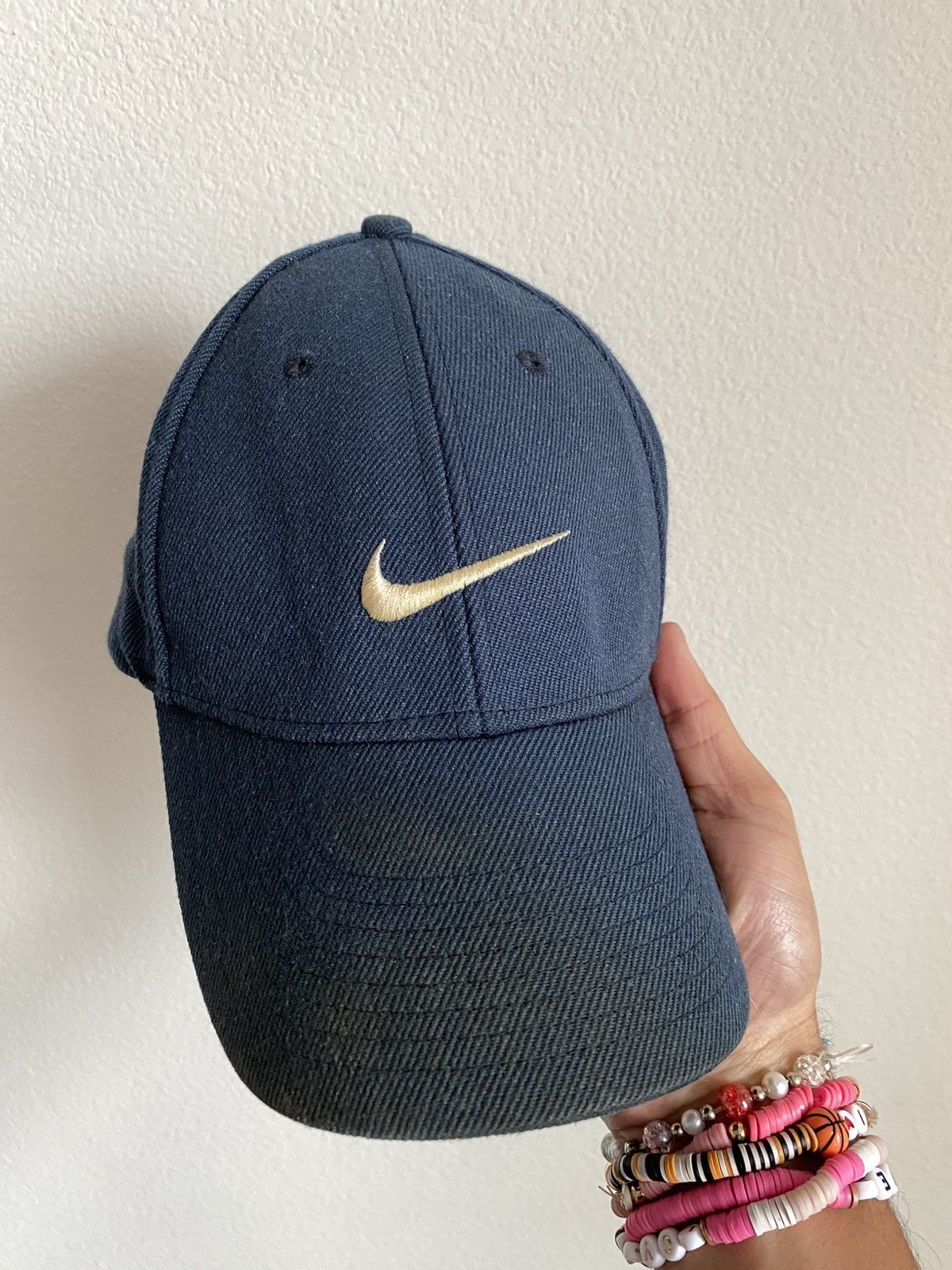 Nike 00s Faded Nike Center Swoosh Hat Size ONE SIZE - 6 Thumbnail
