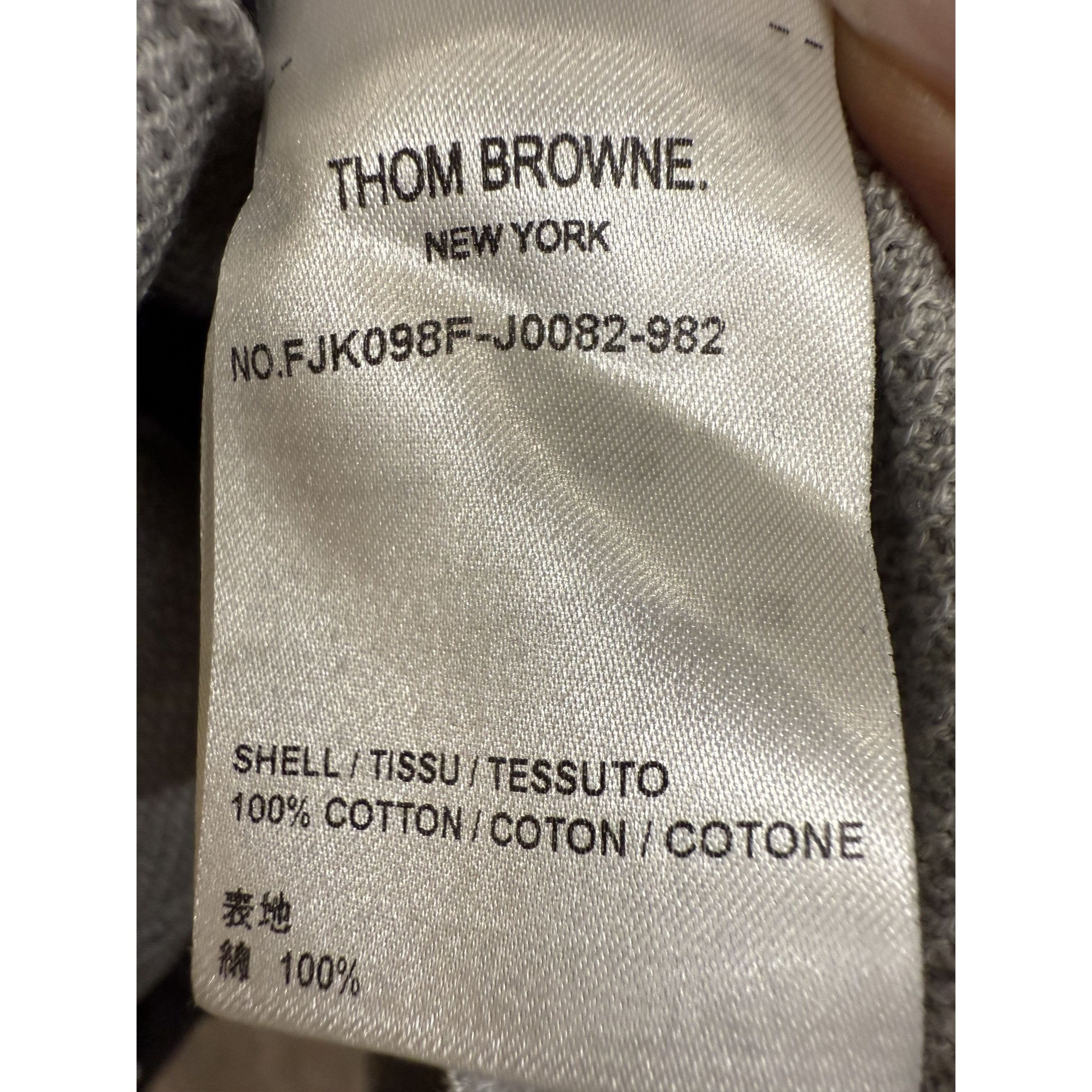 Thom Browne Thom Browne Womens Pleated Mini Skirt Two-Tone Gray 100% Cot Size 36" / US 14 / IT 50 - 5 Thumbnail