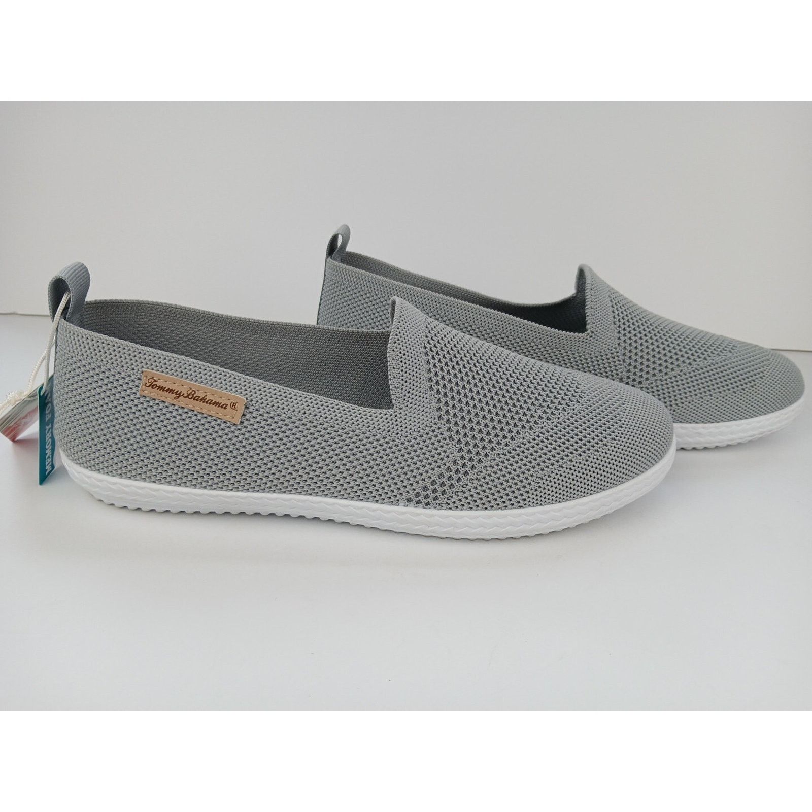 Tommy Bahama Tommy Bahama Gray Knit Slip On Casual Shoes Women’s Sz 9.5 Size US 9.5 / IT 39.5 - 15 Thumbnail
