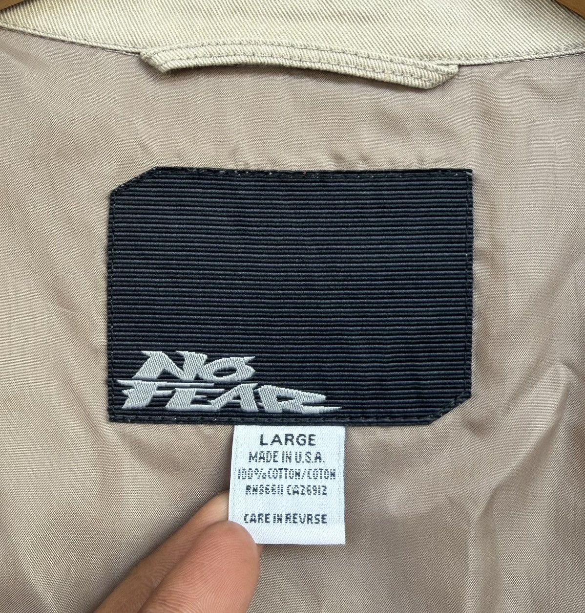 No Fear Vintage No Fear Bomber Jacket Made In USA Size US L / EU 52-54 / 3 - 18 Thumbnail