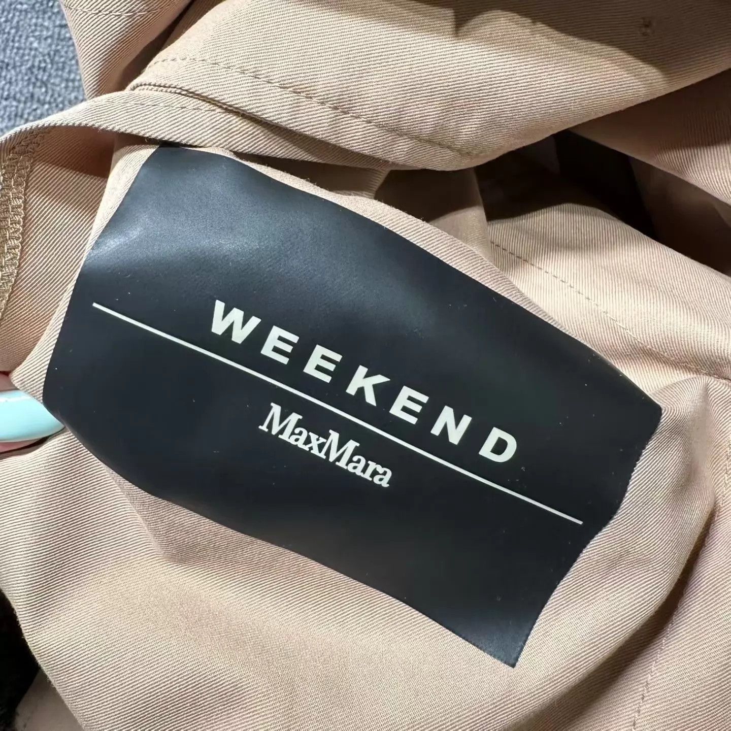 Max Mara MAXMARA women's 32 trench coat mint Size XXS / US 00 / IT 34 - 4 Thumbnail