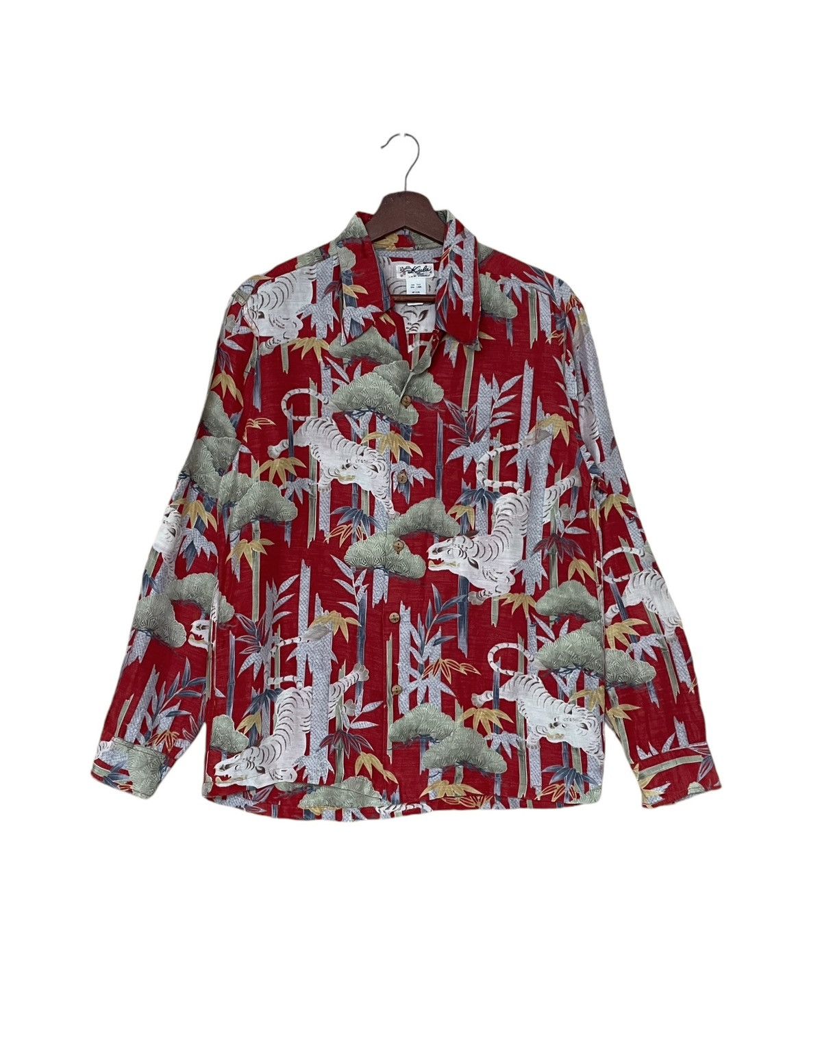 Eternal Vintage Japanese Brand Eternal Sukajan Silk Shirt 1990s Size US M / EU 48-50 / 2 - 1 Thumbnail