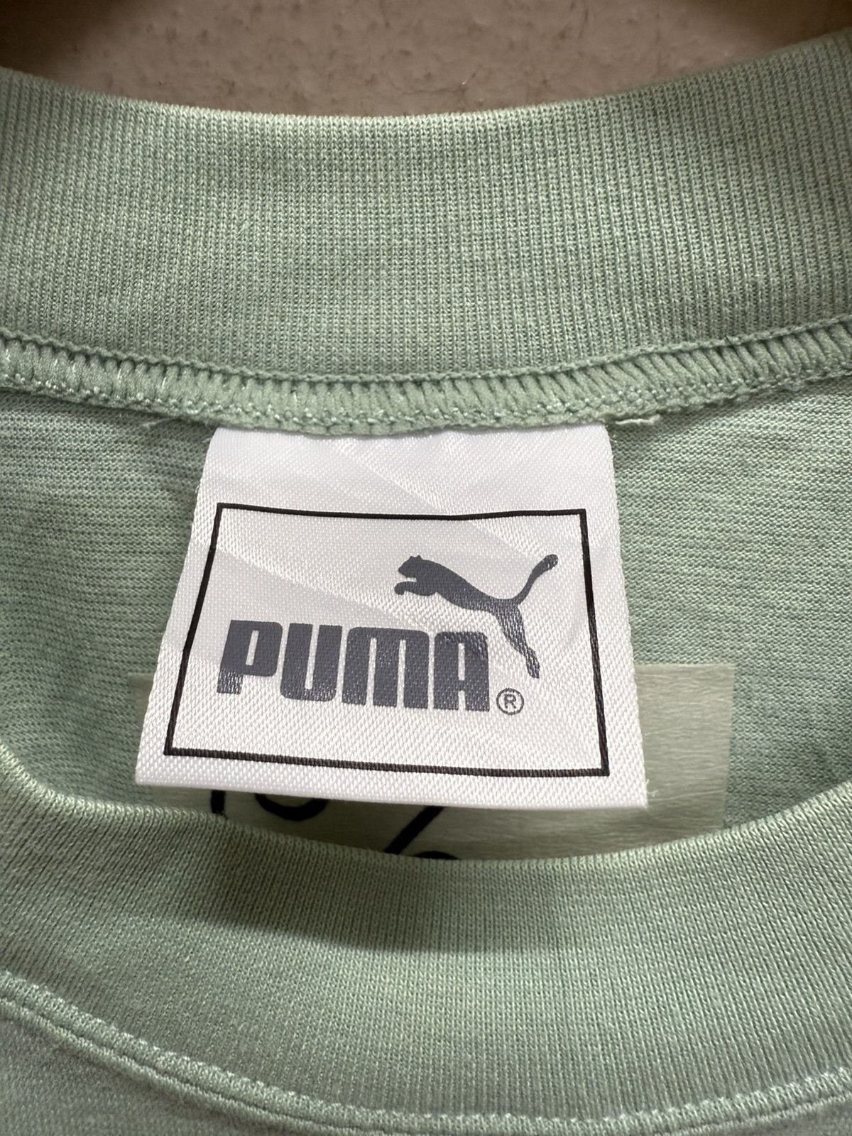 Puma Vintage Puma Biglogo Tshirt Size US S / EU 44-46 / 1 - 9 Thumbnail
