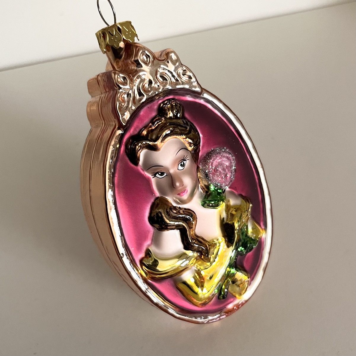 Disney Disney belle blown glass ornament beauty and the beast Size ONE SIZE - 16 Thumbnail