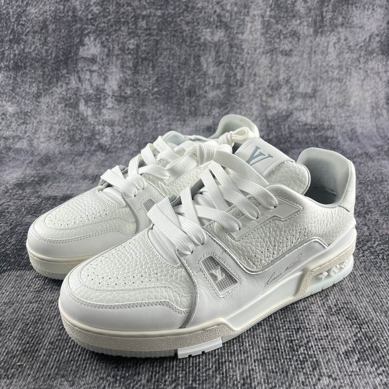Louis Vuitton Louis Vuitton Trainer Low-Top Fashion Sneakers for Women - Size US 7.5 / IT 37.5 - 1 Thumbnail