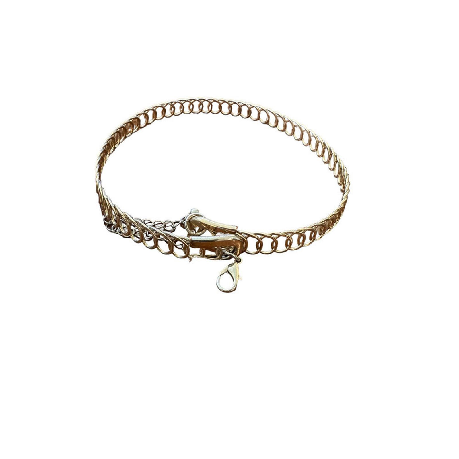 Designer Elegant Goldtone Chain Choker Necklace Size ONE SIZE - 2 Thumbnail