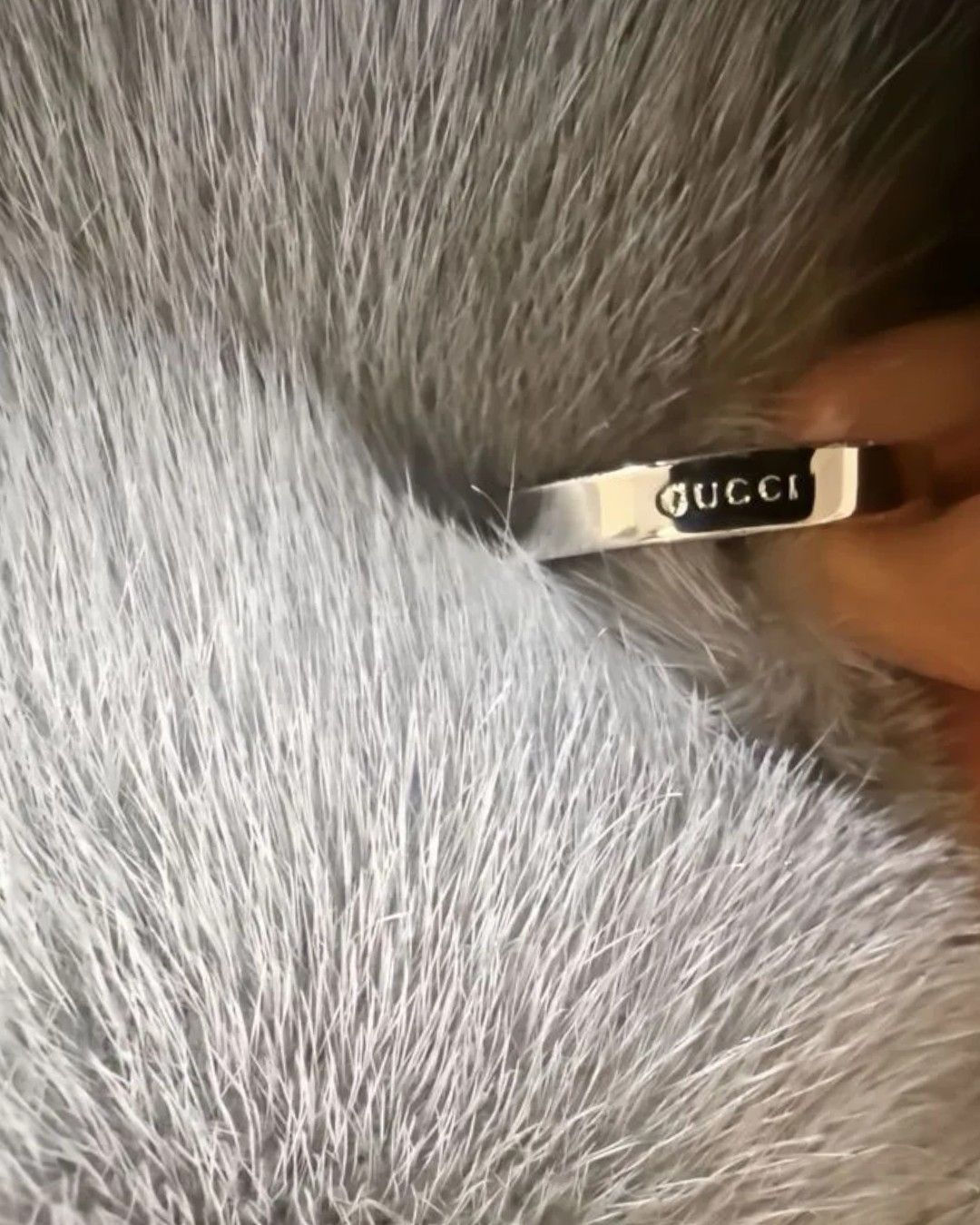 Gucci F/W 2004 BLEACHED MINK FUR DOUBLE BREASTED COAT BY TOM FORD Size M / US 6-8 / IT 42-44 - 7 Thumbnail