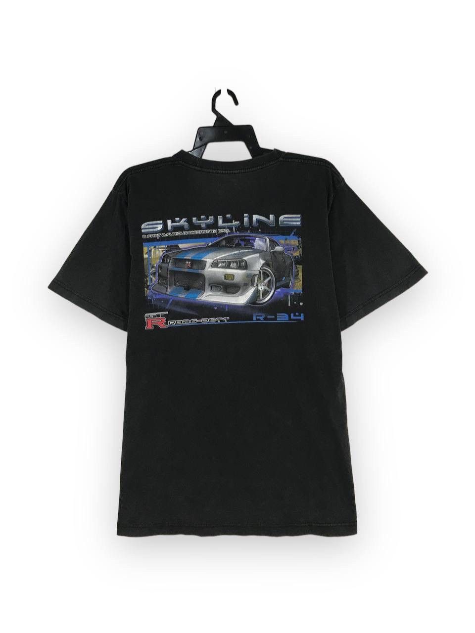 Vintage vintage Nissan Skyline gtr r34 jdm car japan Size US M / EU 48-50 / 2 - 4 Thumbnail