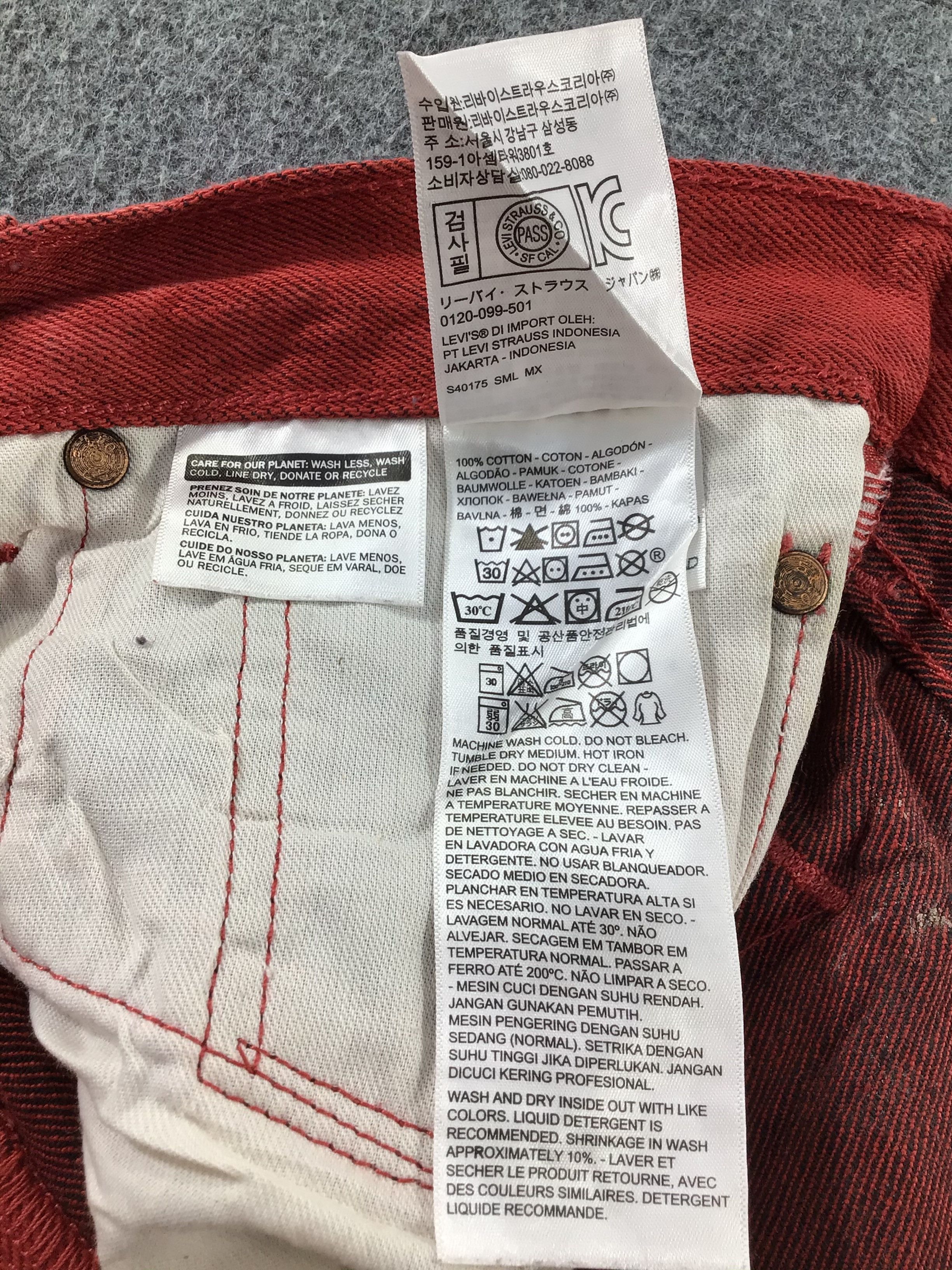 Levi's Vintage Levis 501 Jeans-JM288 Size US 32 / EU 48 - 10 Thumbnail