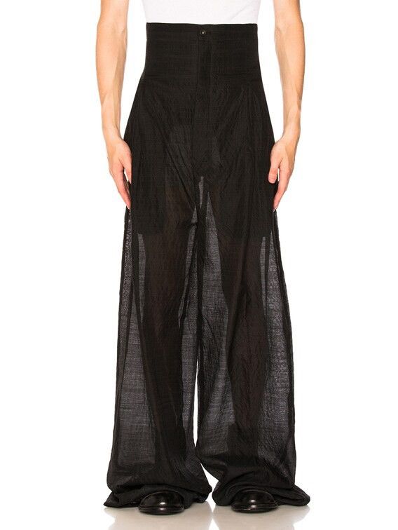 Rick Owens Rick Owens SS18 Dirt Double Layered Wide Pants Size US 32 / EU 48 - 9 Thumbnail
