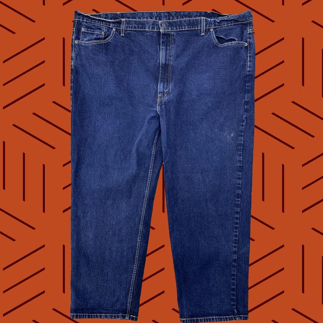 Levi's Levi's 569 Jeans Mens 38x32 Dark Wash Blue Relaxed Fit