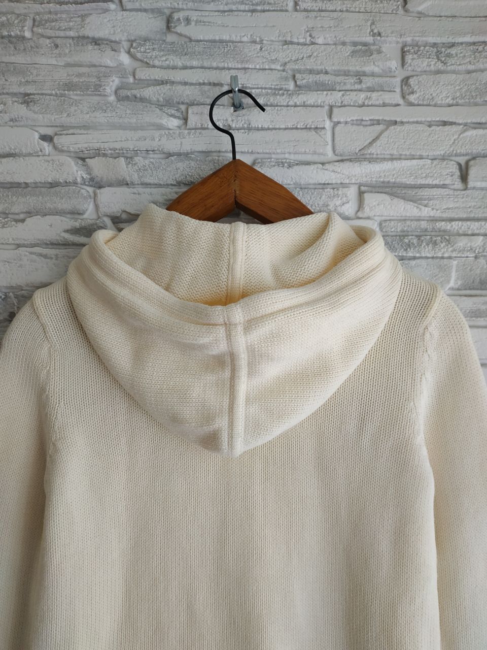 Polo Ralph Lauren × Vintage Vintage Polo Ralph Lauren Knit Hoodie Size S / US 4 / IT 40 - 5 Thumbnail