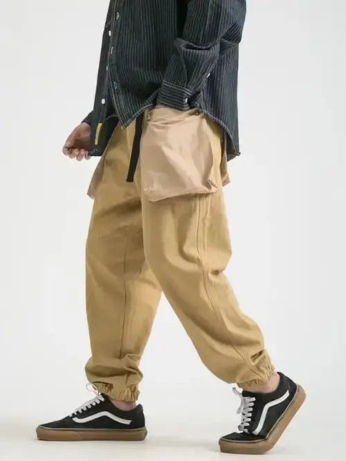 Japanese Brand 20AW Indigo Union Japan Khaki Outdoor Pockets Worker Pants Size US 33 - 2 Thumbnail