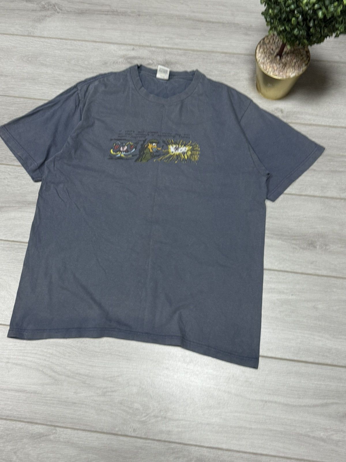 Supreme Supreme Dog Shit Tee shirt humor Size US L / EU 52-54 / 3 - 2 Thumbnail