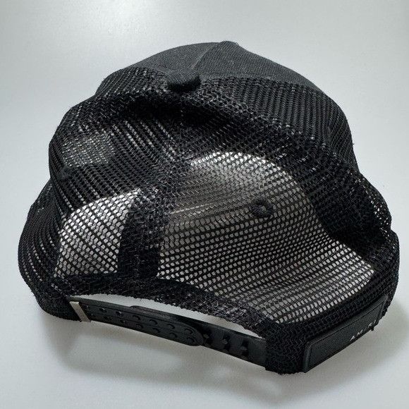 Amiri *Final Price Drop* Amiri Trucker Logo Baseball Cap Hat Black Size ONE SIZE - 3 Thumbnail