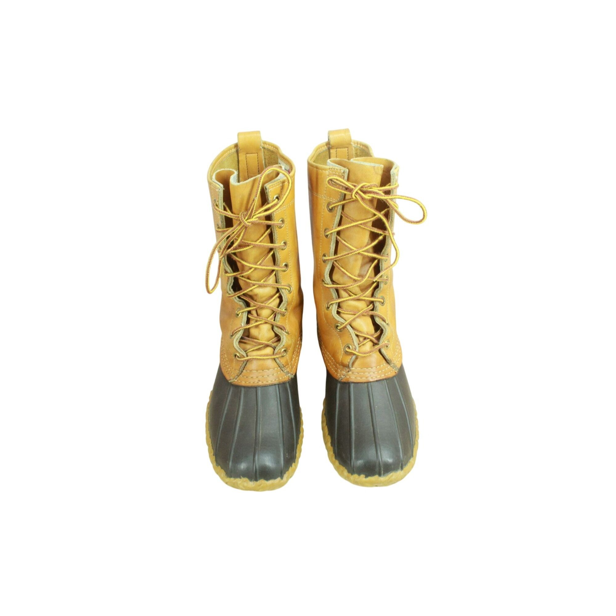 L.L. Bean Vintage LL Bean Brown Leather Duck Hunting Boots Men's 6 M Size US 6 / EU 39 - 4 Thumbnail